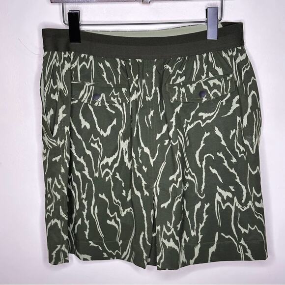 ATHLETA Vienna Voyage Cargo Skirt Eucalyptus Olive Green {W34} - Picture 5 of 8